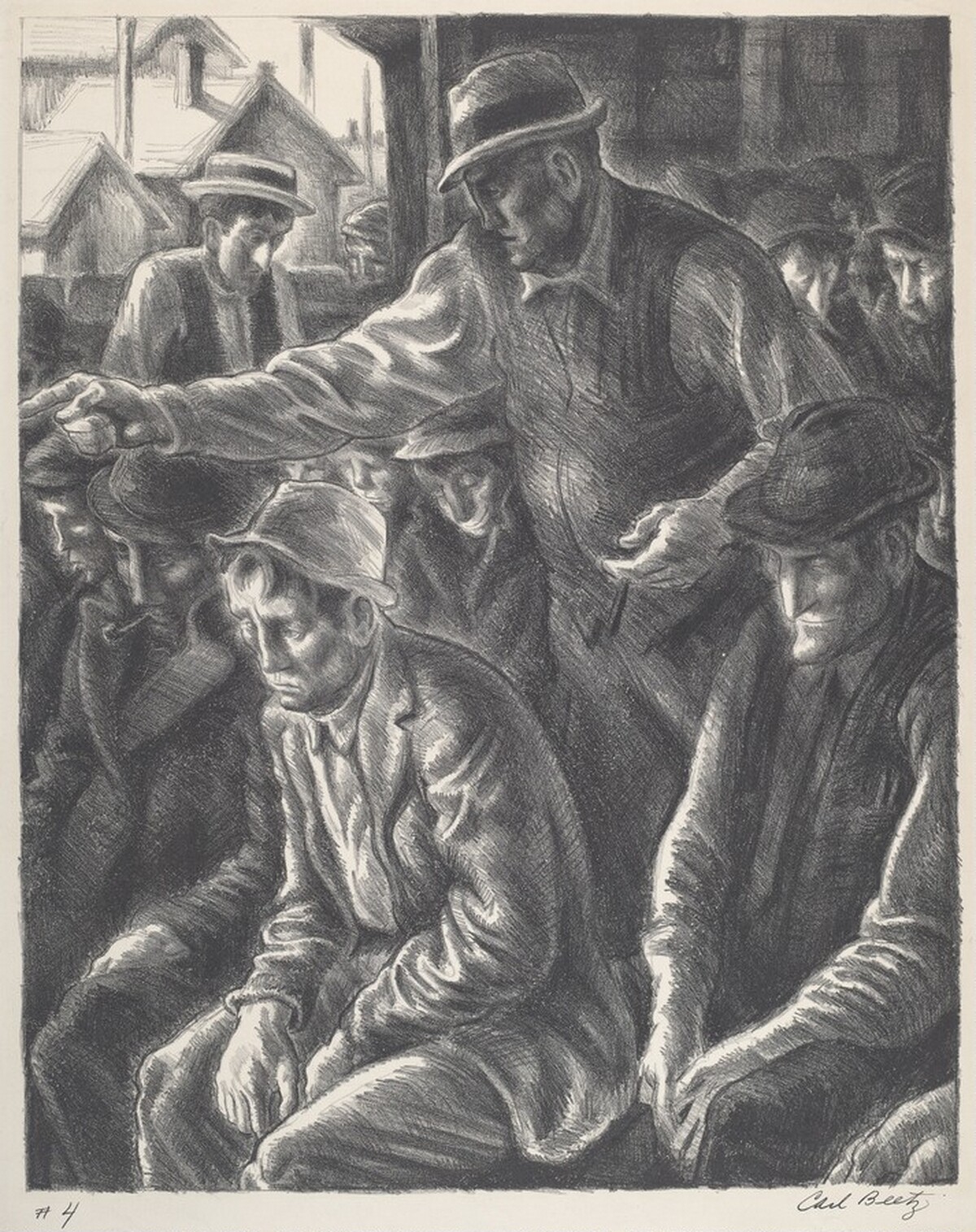 Untitled (Meeting) by Carl Hugo Beetz