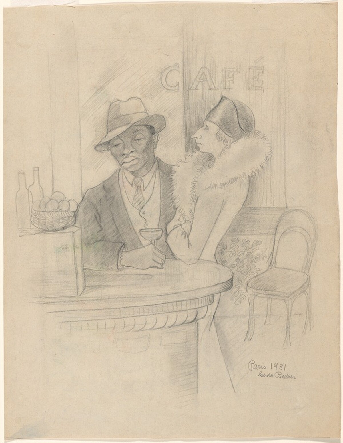 Café by Gerda Becker With