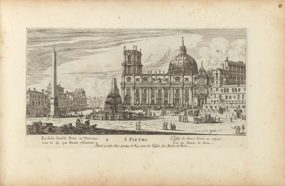 S. Pietro by Israël Silvestre