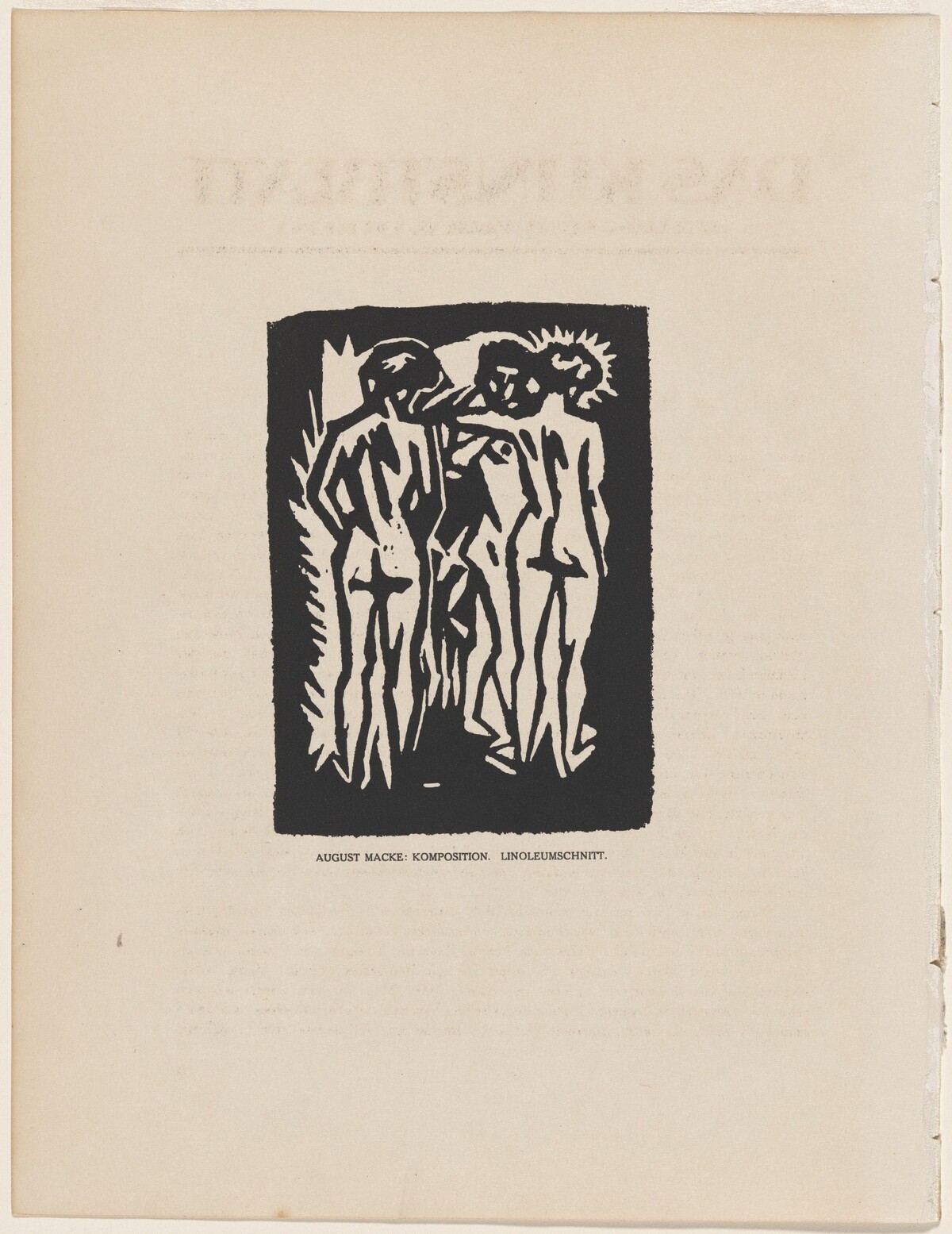 Komposition by August Macke