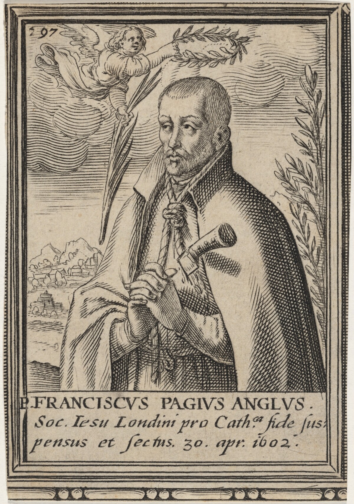 Francis Paget, Jesuit Priest by Unknown Artist