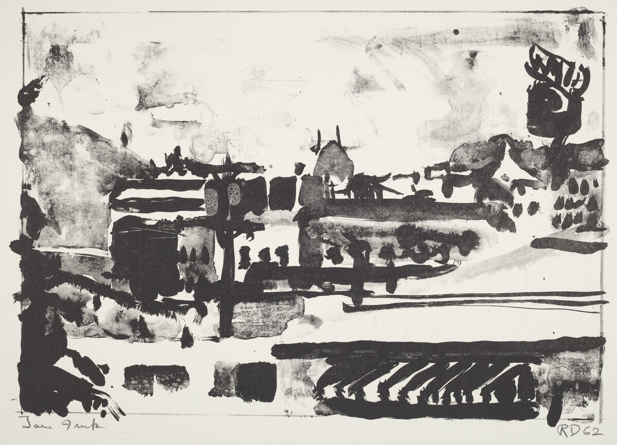 Landscape with Awning by Richard Diebenkorn