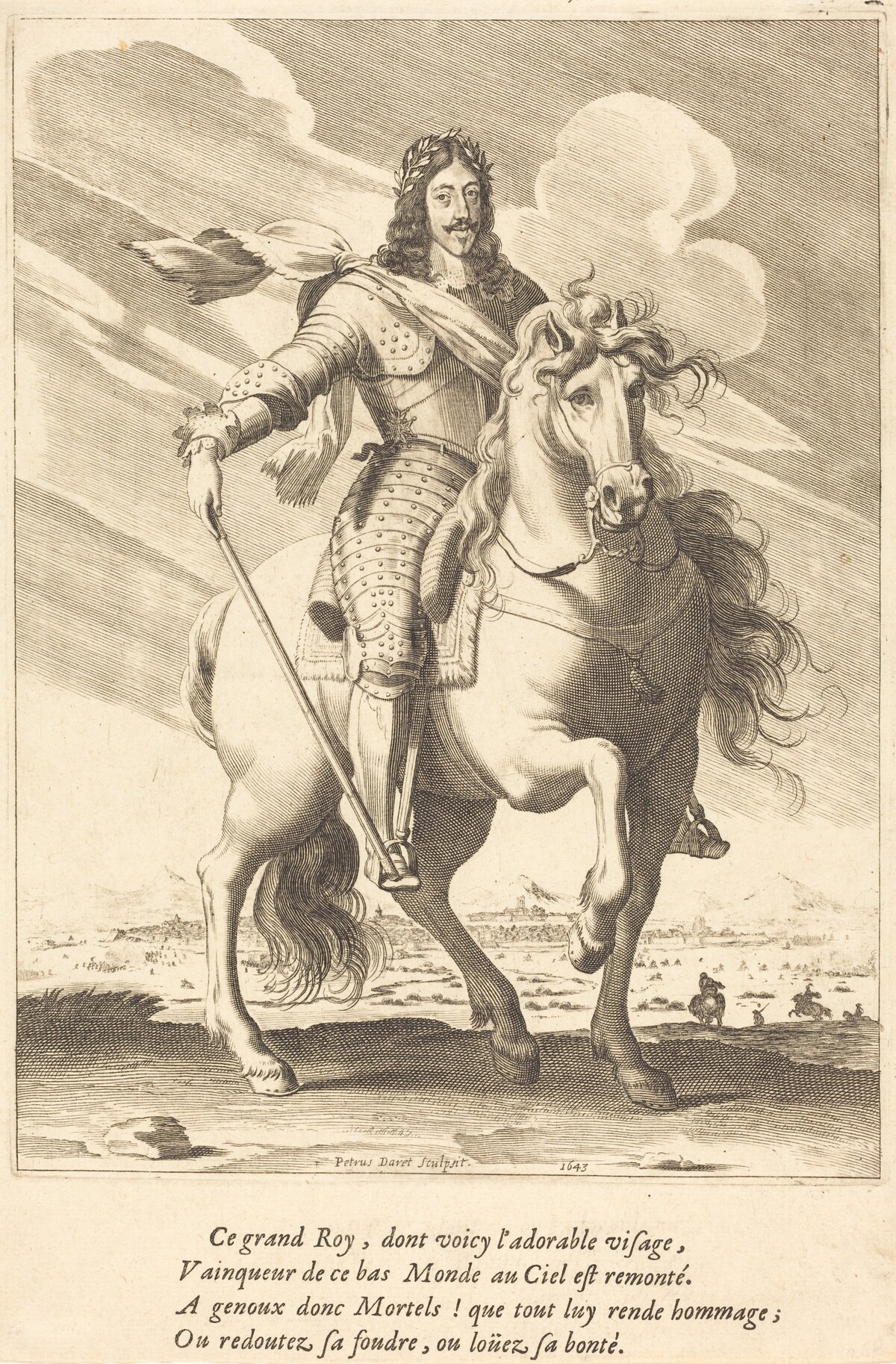 Louis XIII by Pierre Daret de Cazeneuve