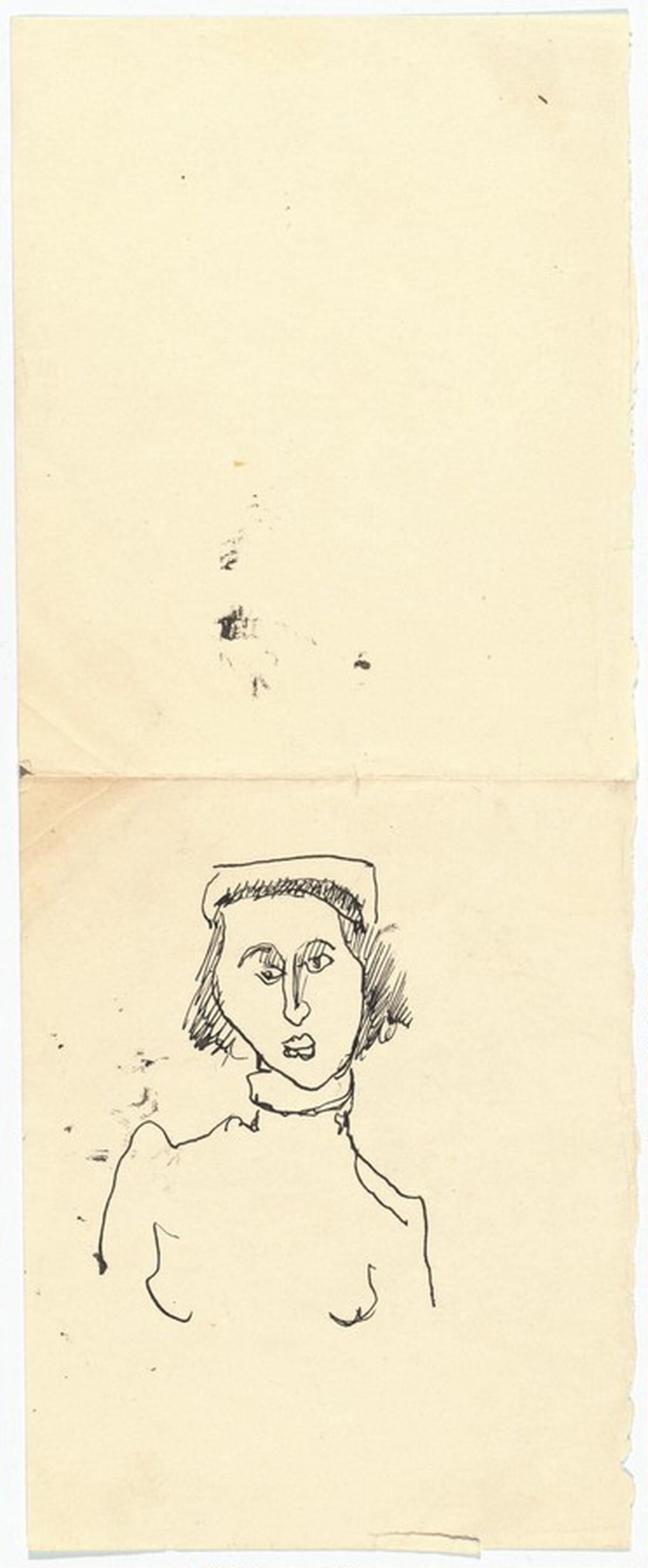 Quarter-length Portrait of a Woman, Facing Front by Mark Rothko