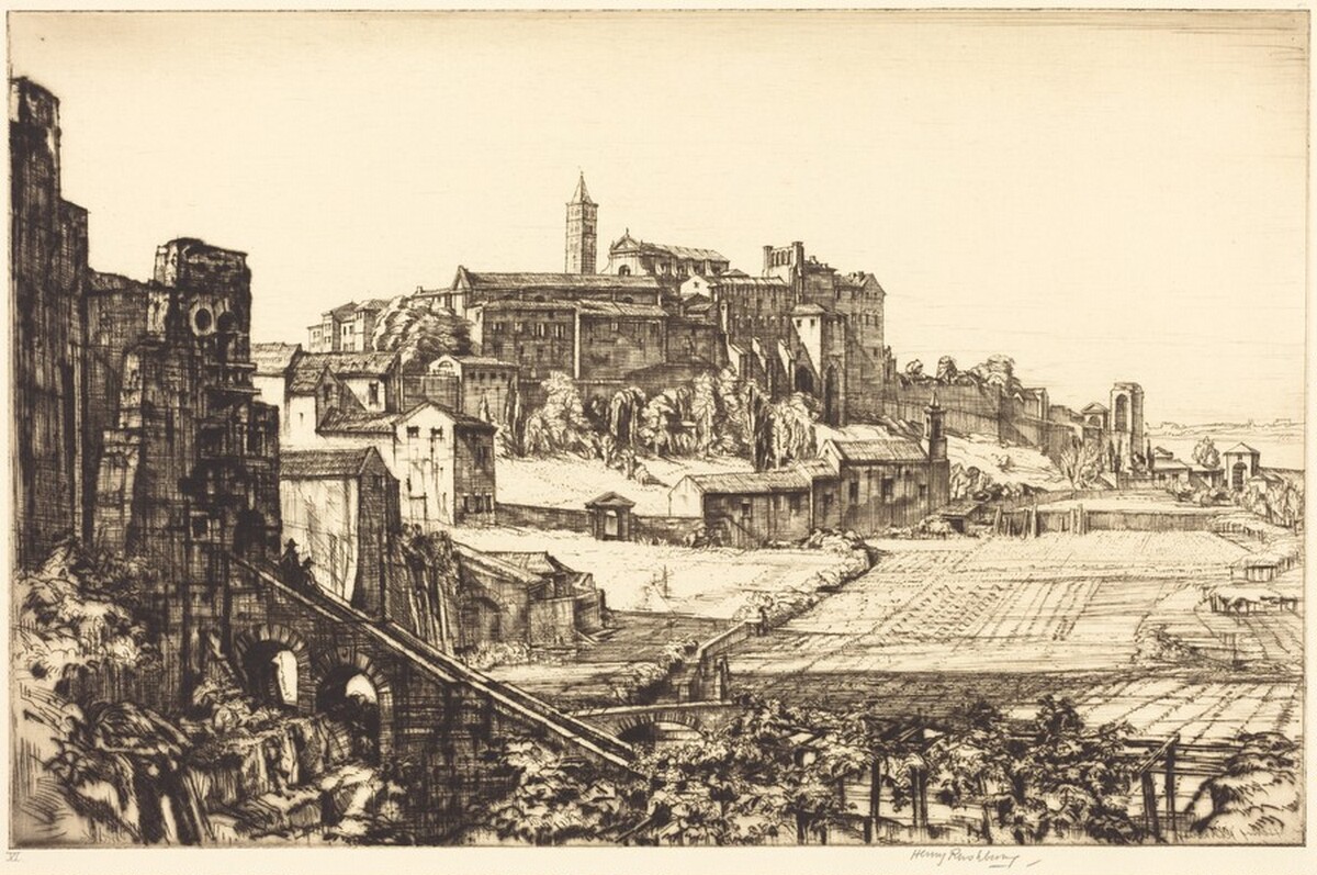 Viterbo by Henry Rushbury