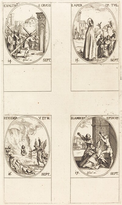 Exaltation of the Holy Cross; St. Aper; St. Euphemia; St. Lambert