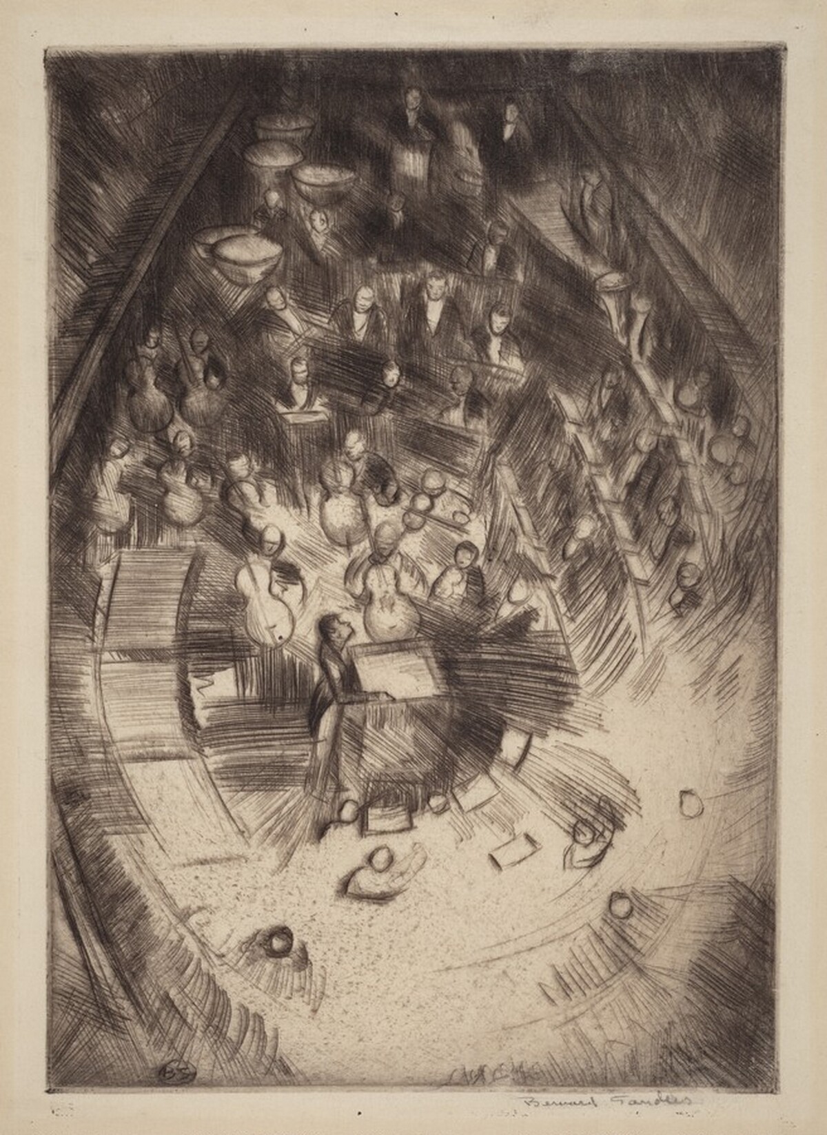 Untitled (Orchestra) by Bernard Sanders