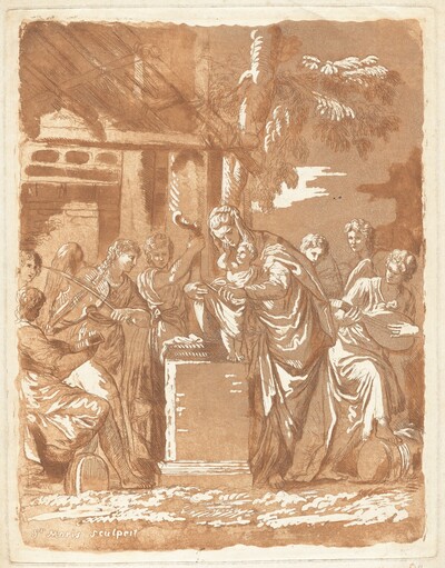 Concert des Anges autour de l'enfant Jesus (Concert of Angels around the Infant Jesus)