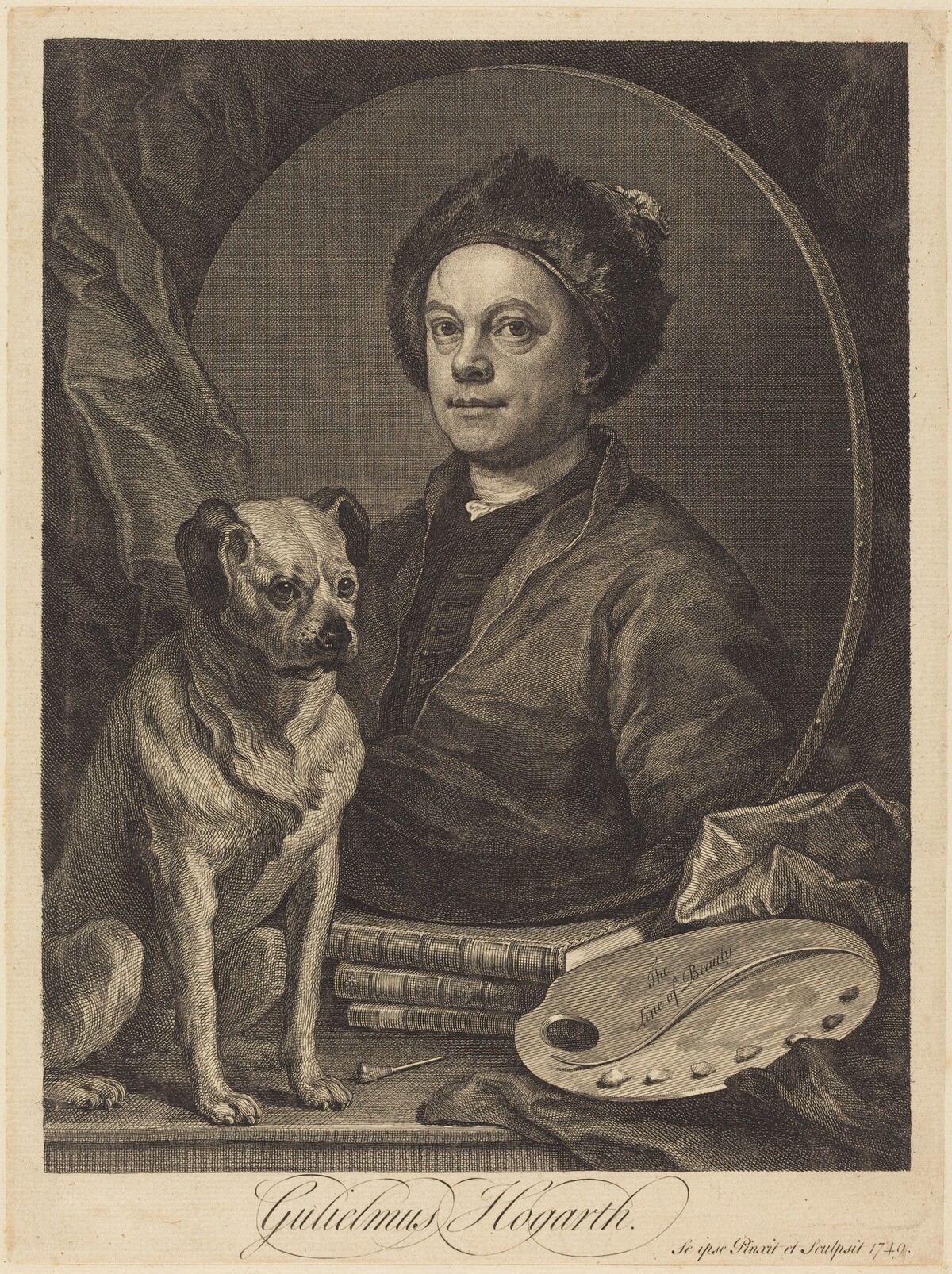 Gulielmus Hogarth by William Hogarth