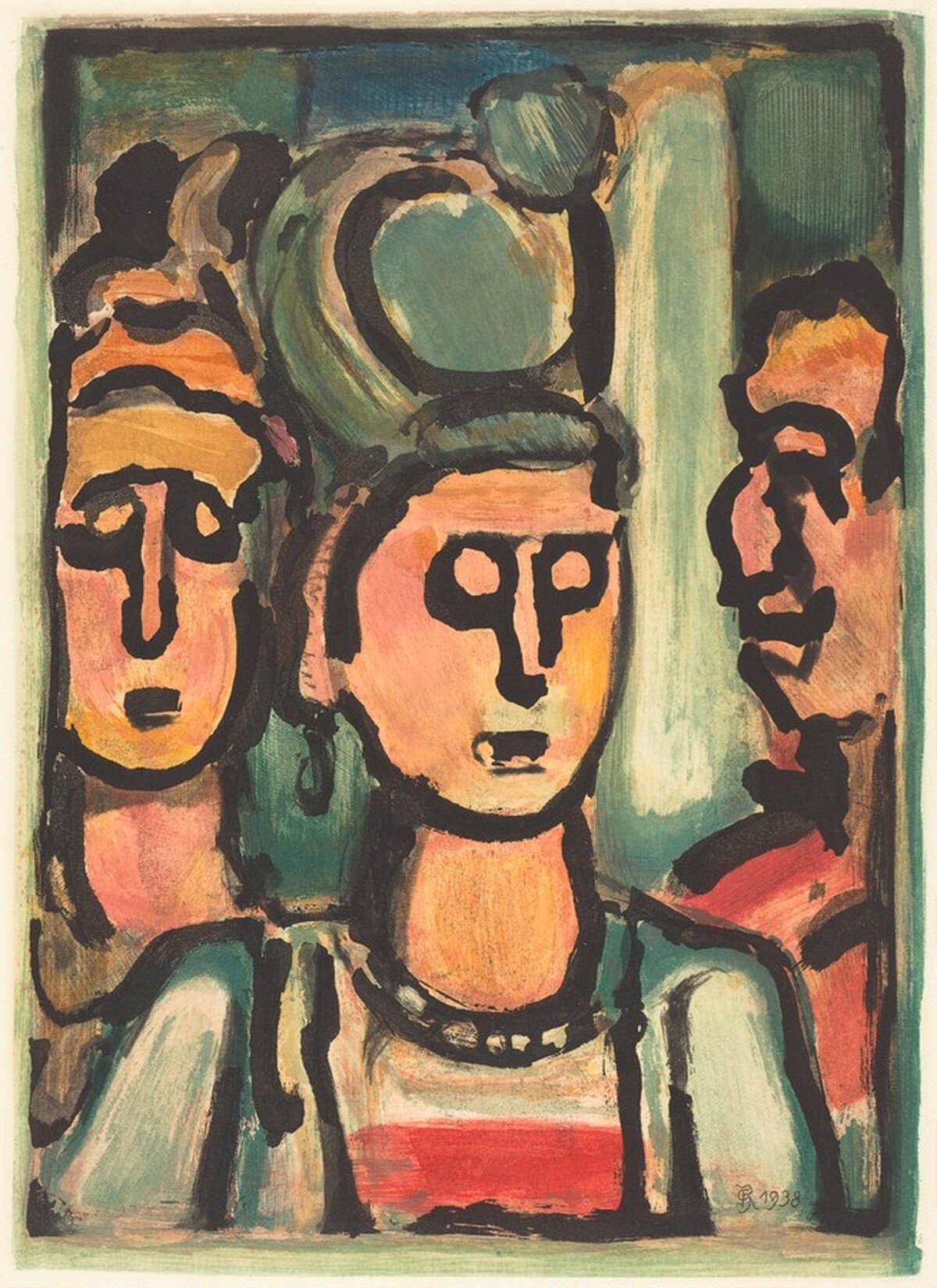 Trio by Georges Rouault