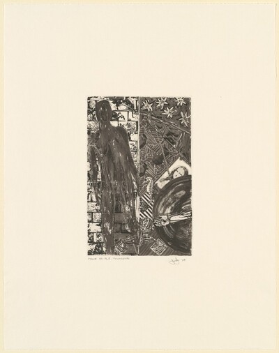 Summer (frontispiece for "Poems" by Wallace Stevens) [proof by R.E. Townsend]