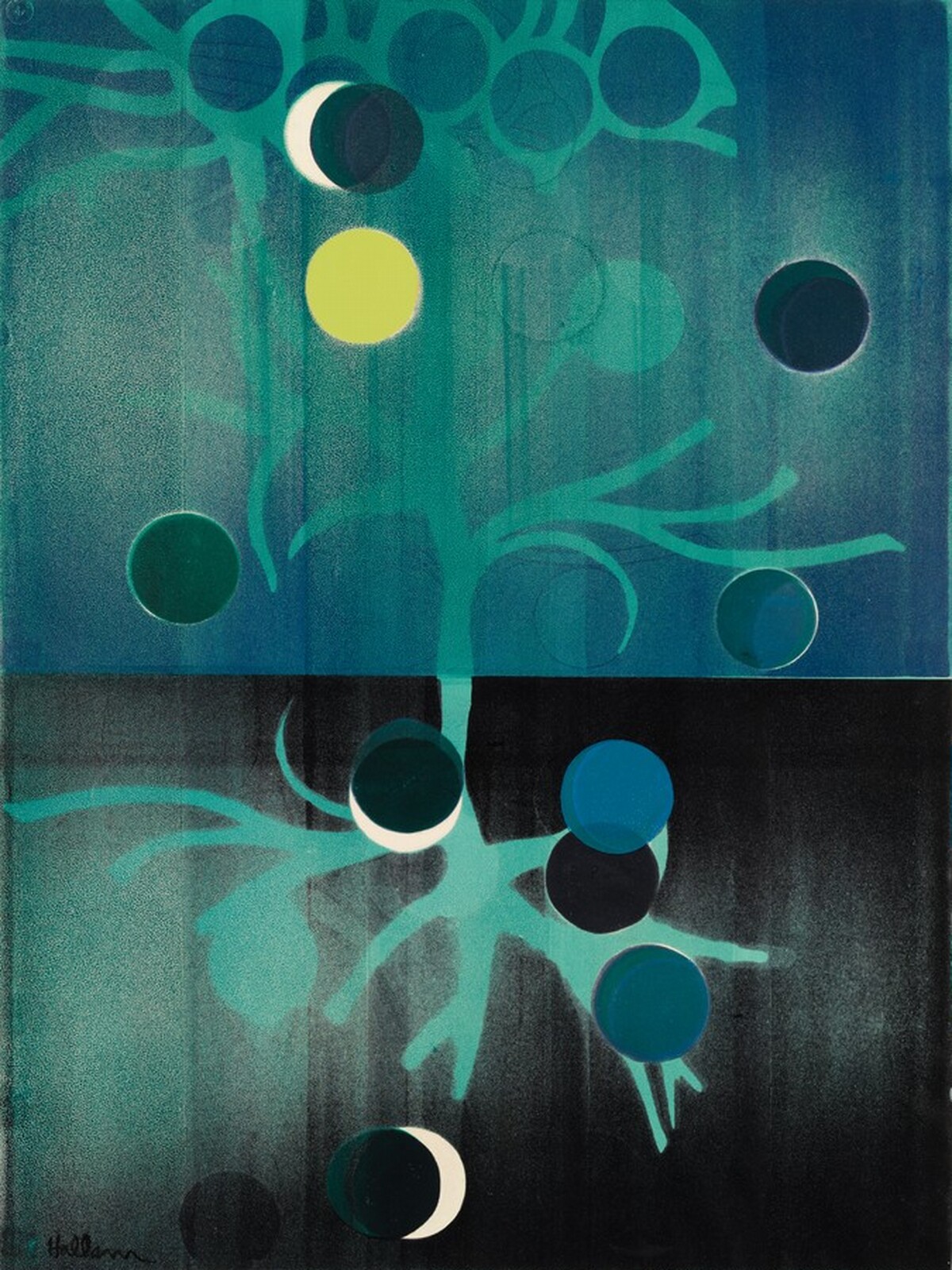 New Moon by Beverly Hallam
