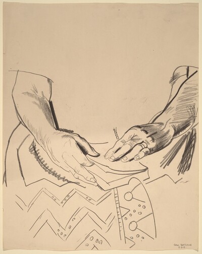 Study for "Mr. and Mrs. Philip Wase"