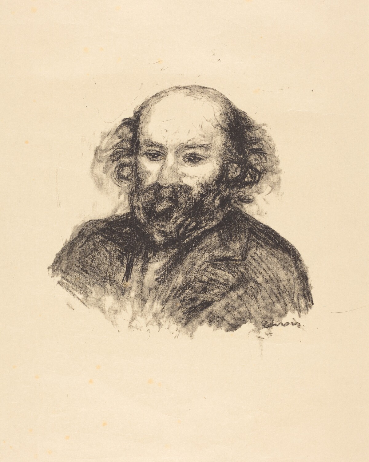 Paul Cezanne by Auguste Renoir