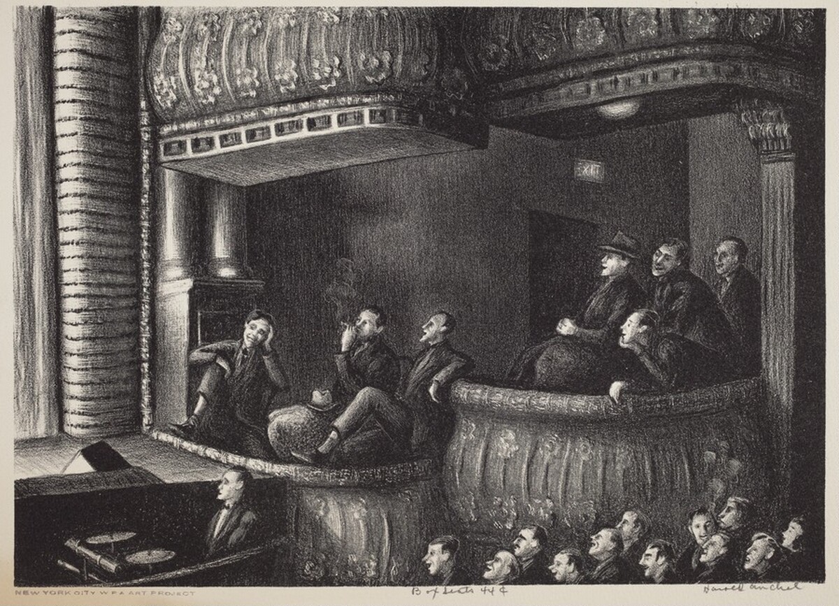 Box Seats 44¢ by Harold Anchel