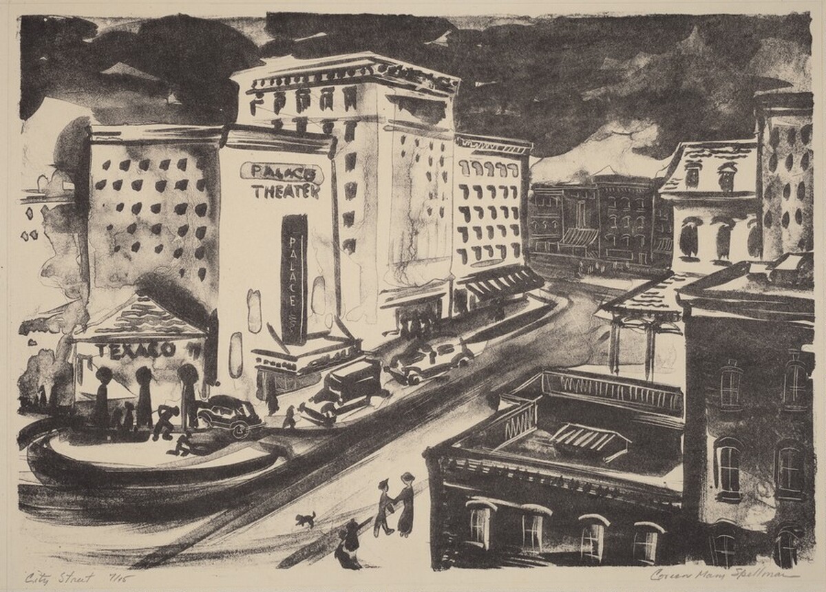 City Street by Coreen Mary Spellman