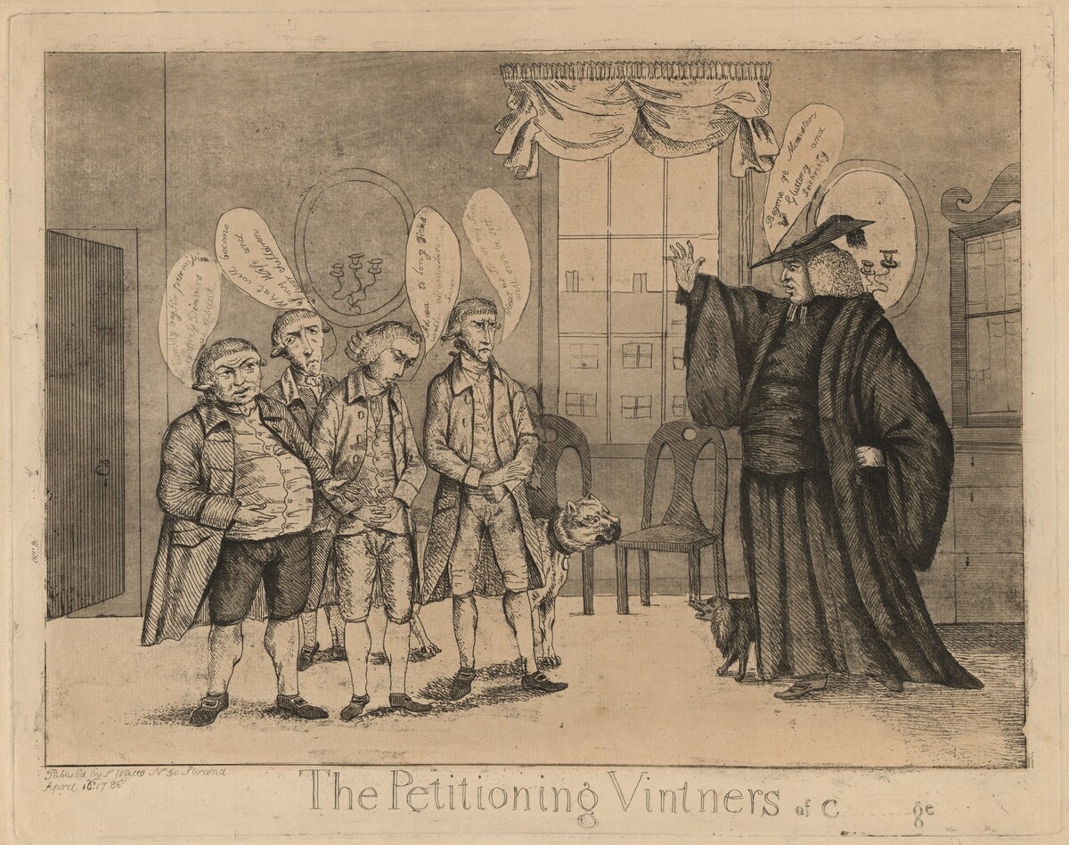 The Petitioning Vintners by British 18th Century