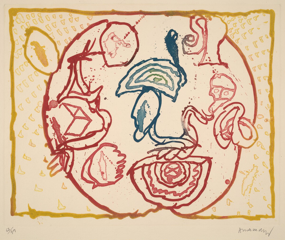 Astres et Desastres by Pierre Alechinsky