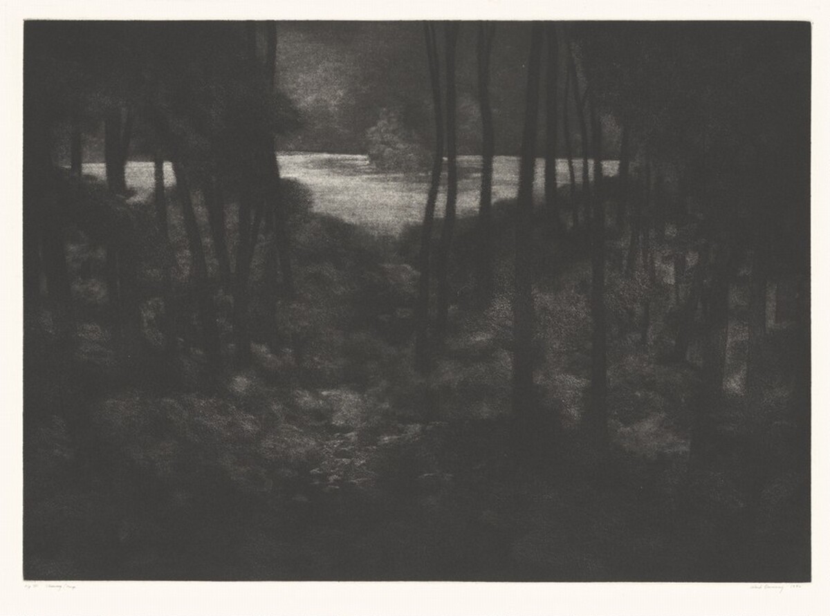 Large Clearing III by Ward L. Davenny