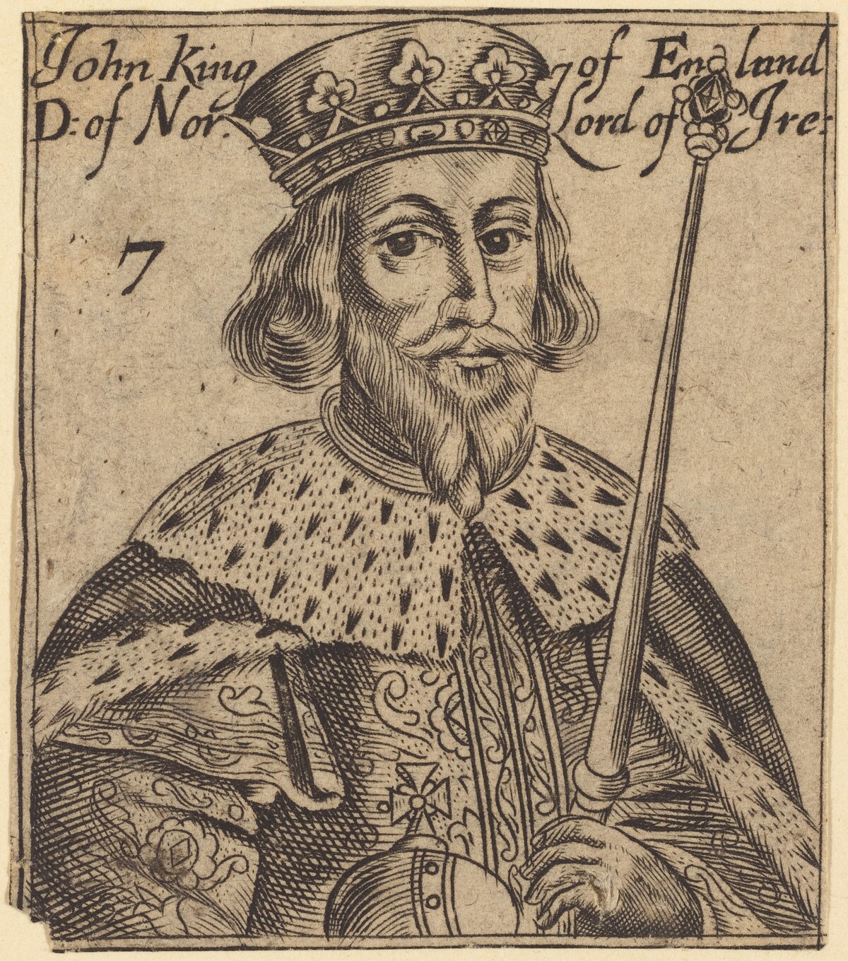 John, King of England by British 17th Century