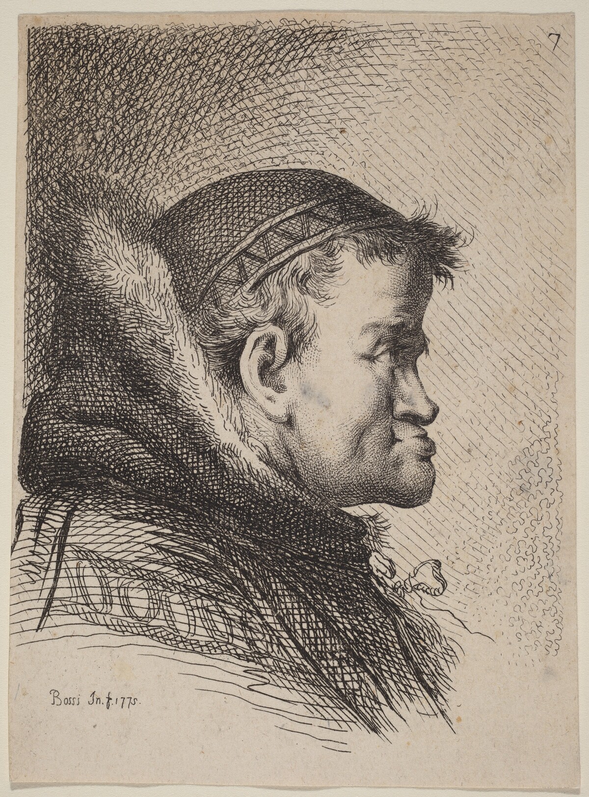 Head of a Cleric by Benigno Bossi
