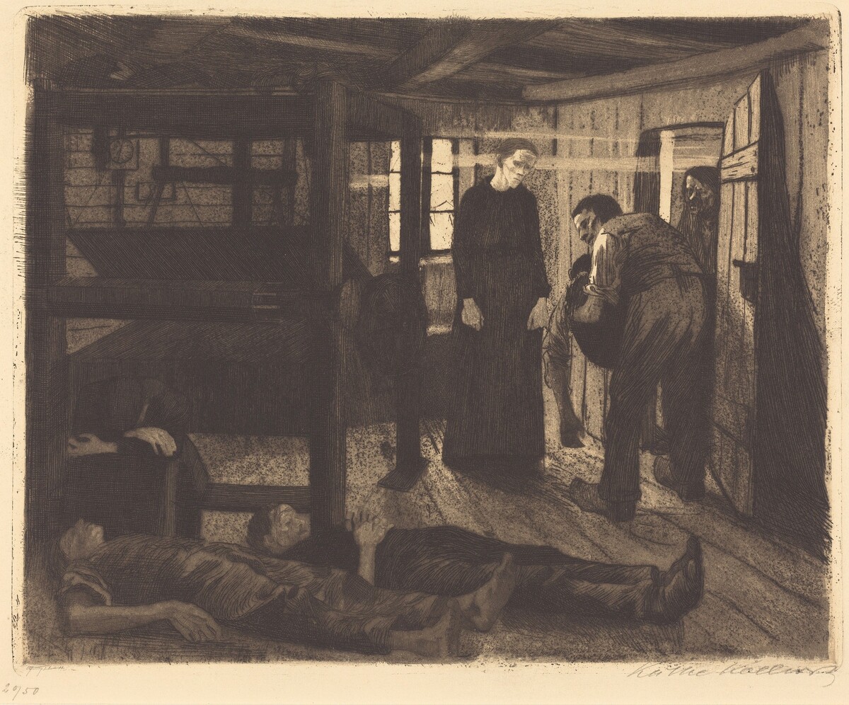 The End (Ende) by Käthe Kollwitz