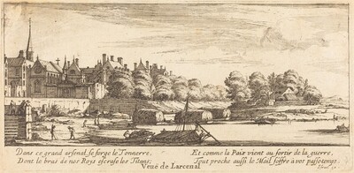 Veue de Larcenal