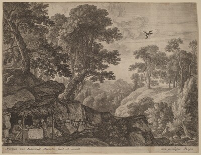 Saints Paul and Anthony by the Entrance to a Cave