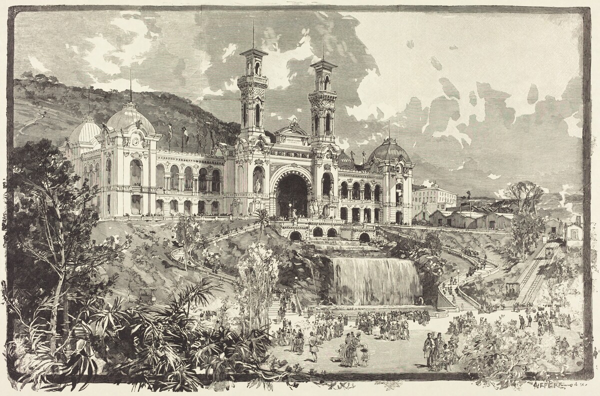 Exposition de Nice by Auguste Lepère