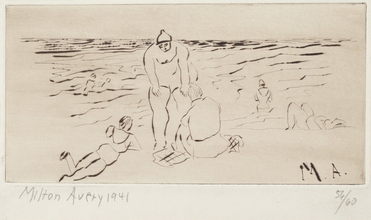 Bathers by Milton Avery