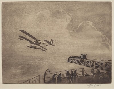 Vaught Corsair Shot From A Catapult