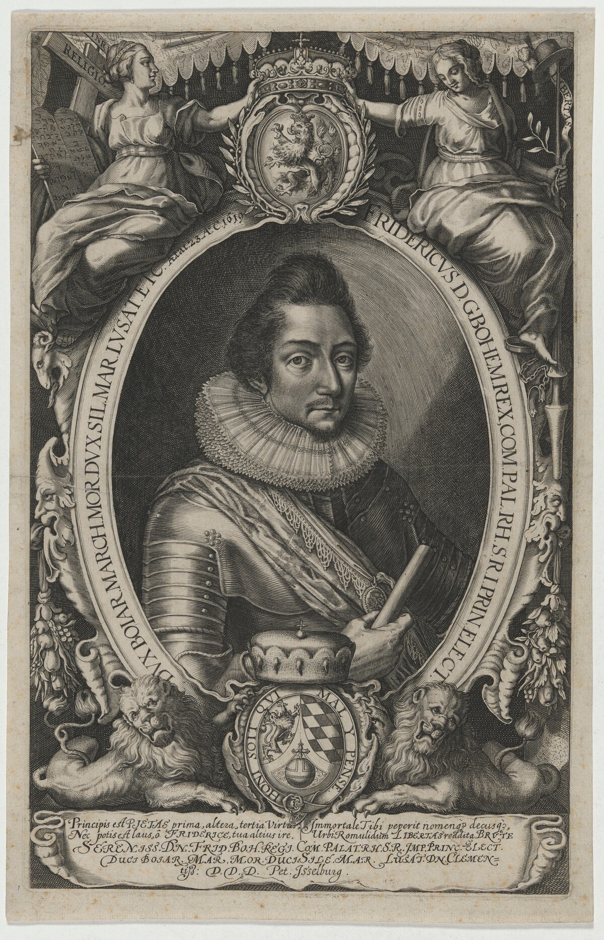 Frederick V, King of Bohemia by Peter Isselburg