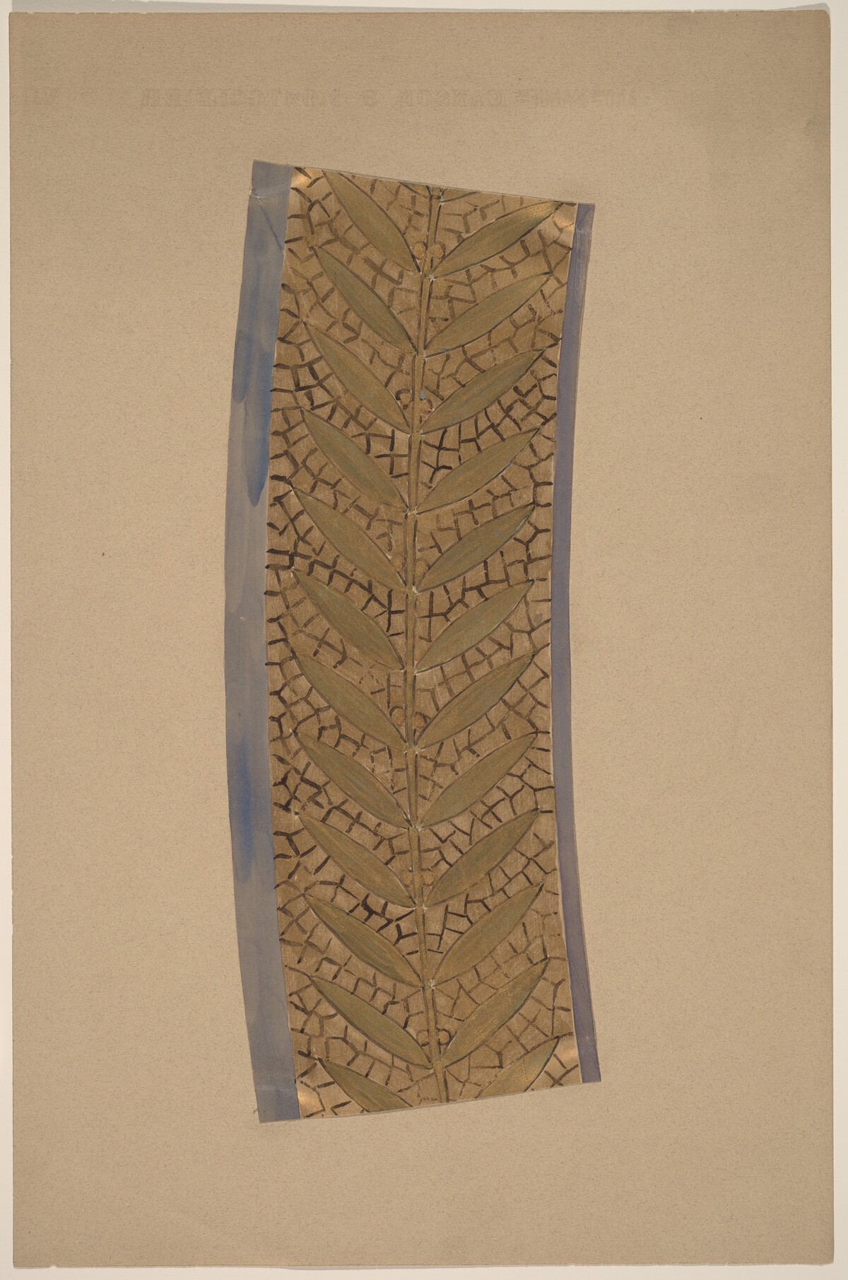 Study for a Border Design by Charles Sprague Pearce