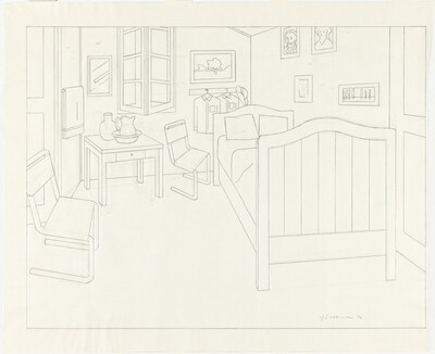 Study for "Bedroom at Arles"
