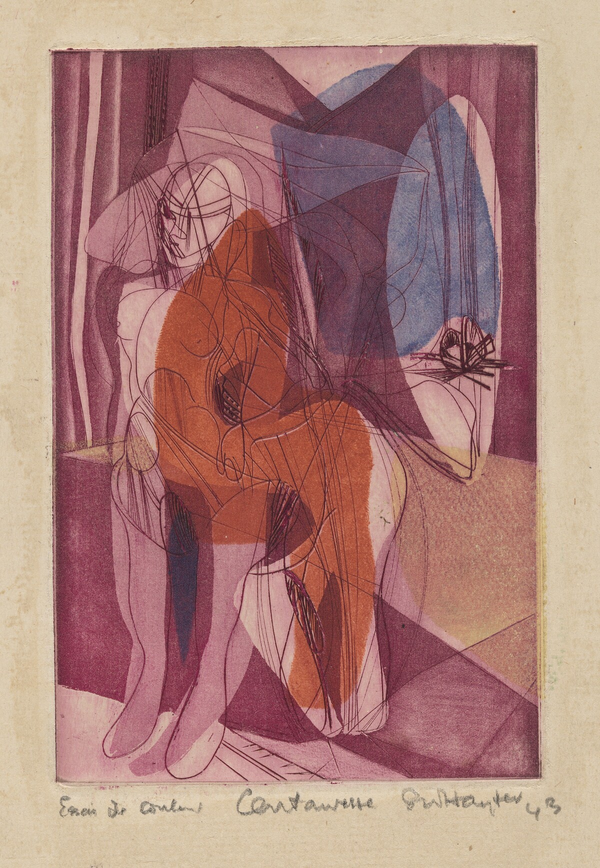 Centauresse by Stanley William Hayter
