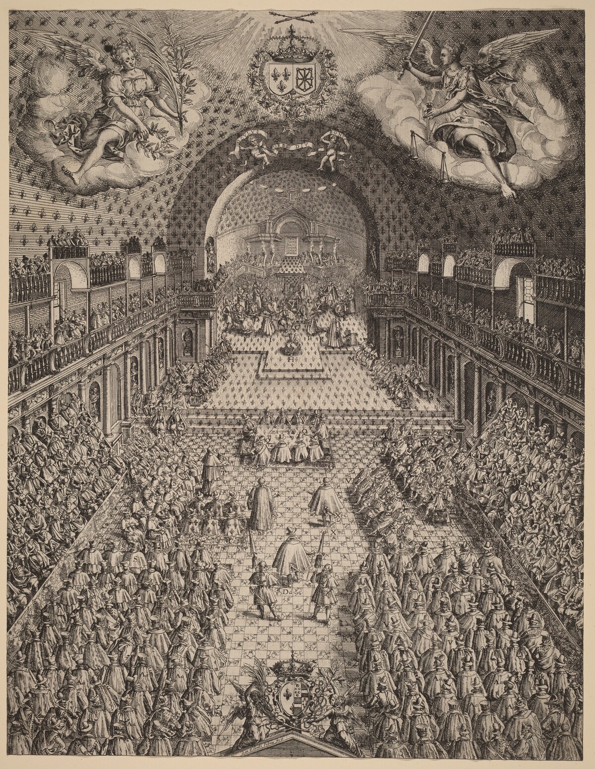 The States General of France (Les Etats Generaux de France) by Jan Ziarnko