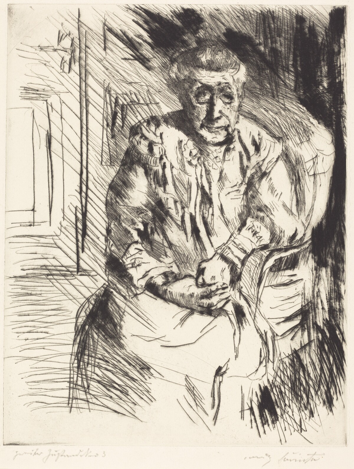 Ma Belle Mere (Mother-in-Law) by Lovis Corinth