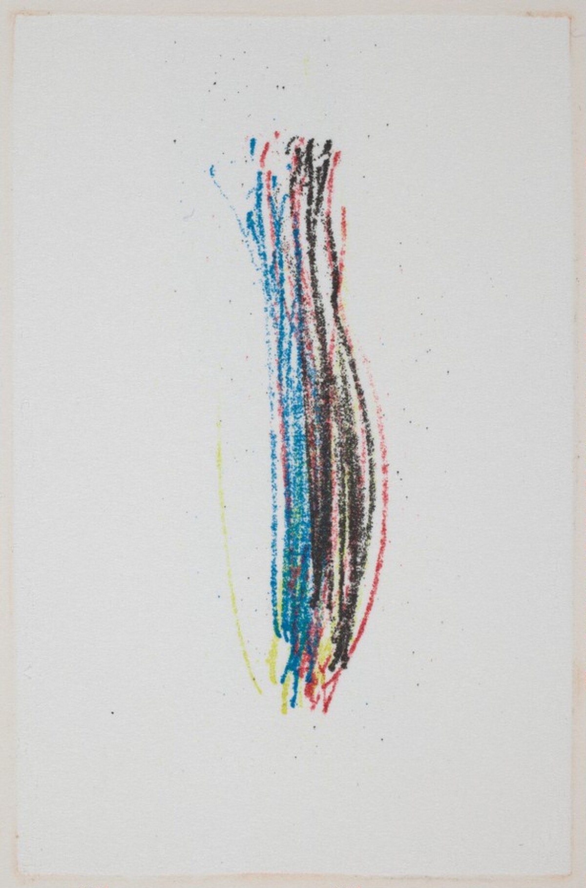 Finger Lines (Pink) by Tom Marioni