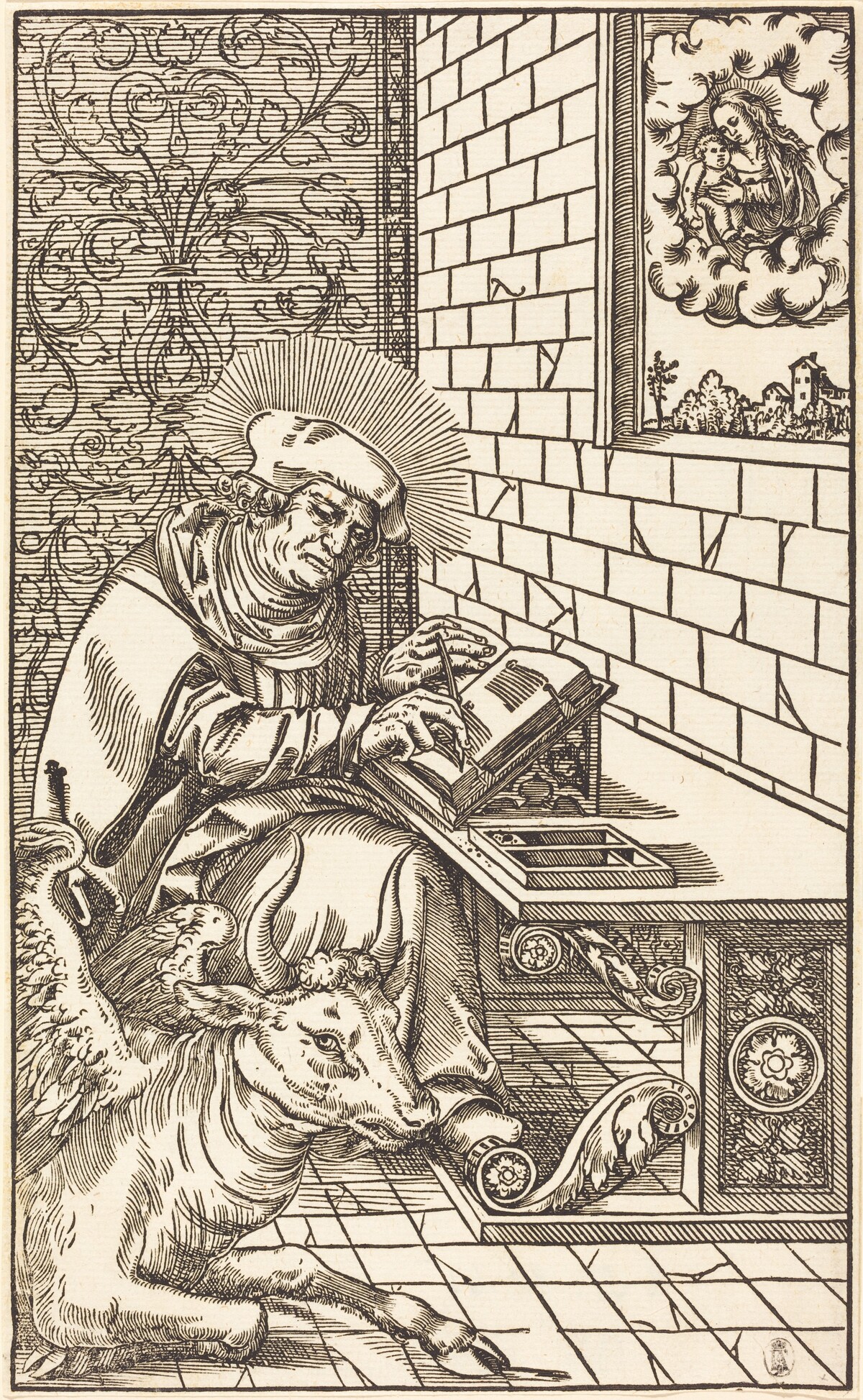 Saint Luke by Lucas Cranach the Younger