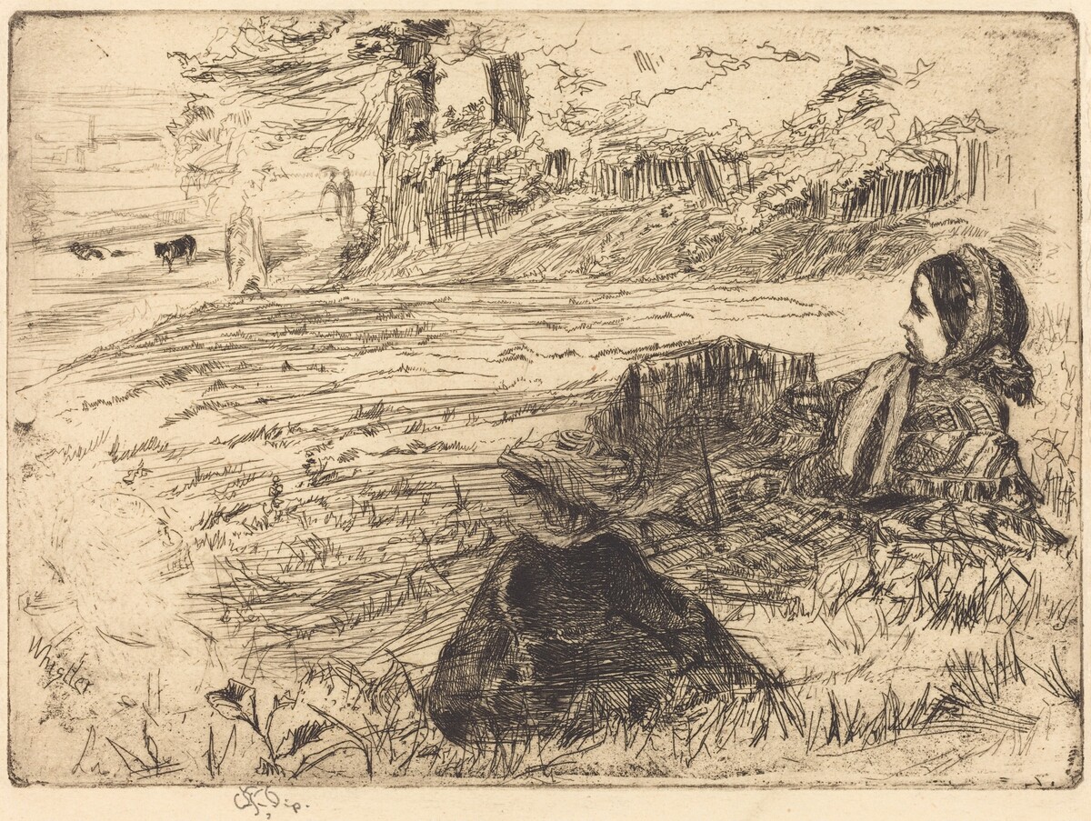 Nursemaid and Child by James McNeill Whistler