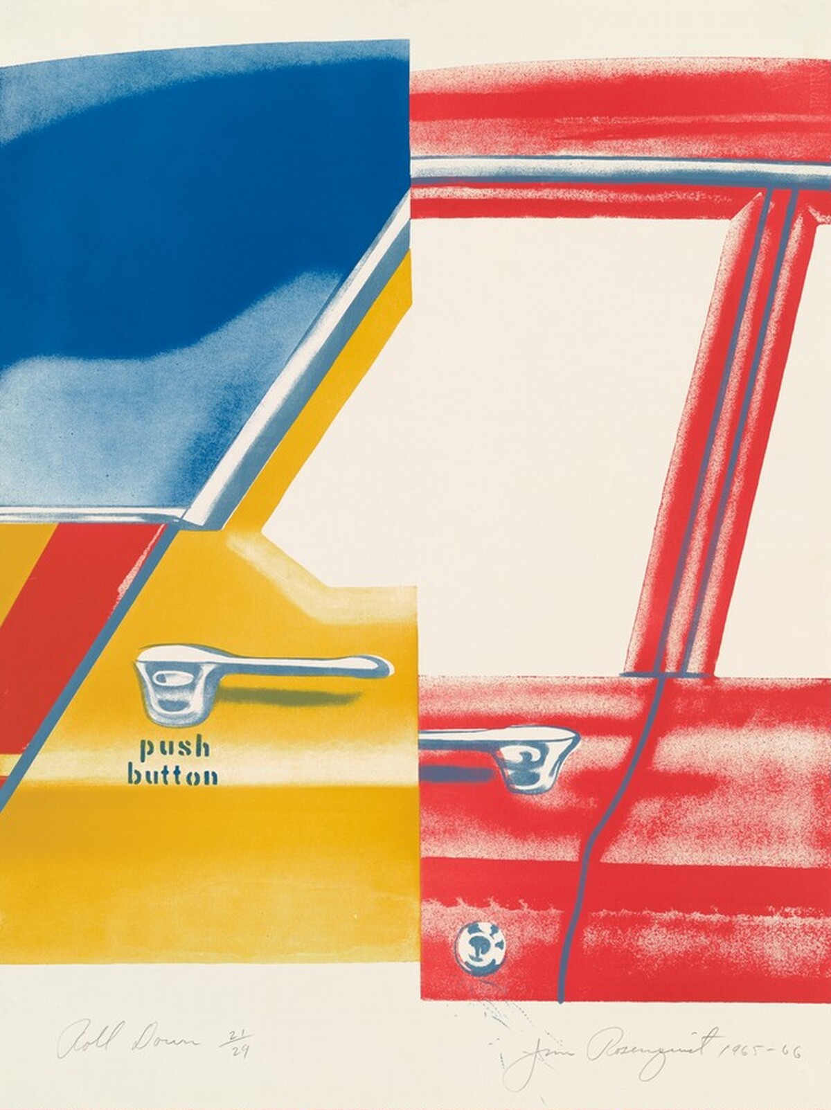 Roll Down by James Rosenquist