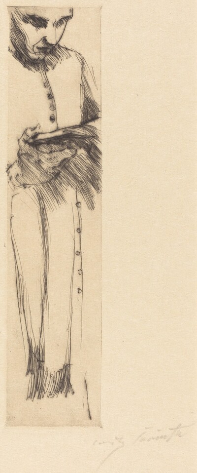 Lesender Mönch (Priest Reading)