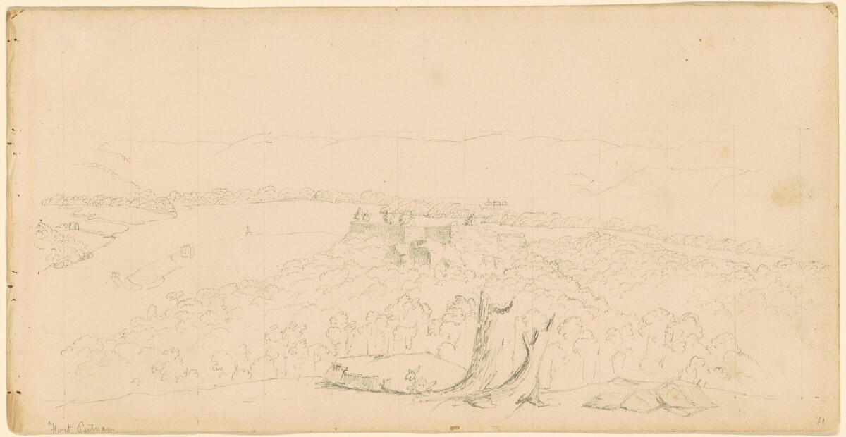 Fort Putnam by Seth Eastman
