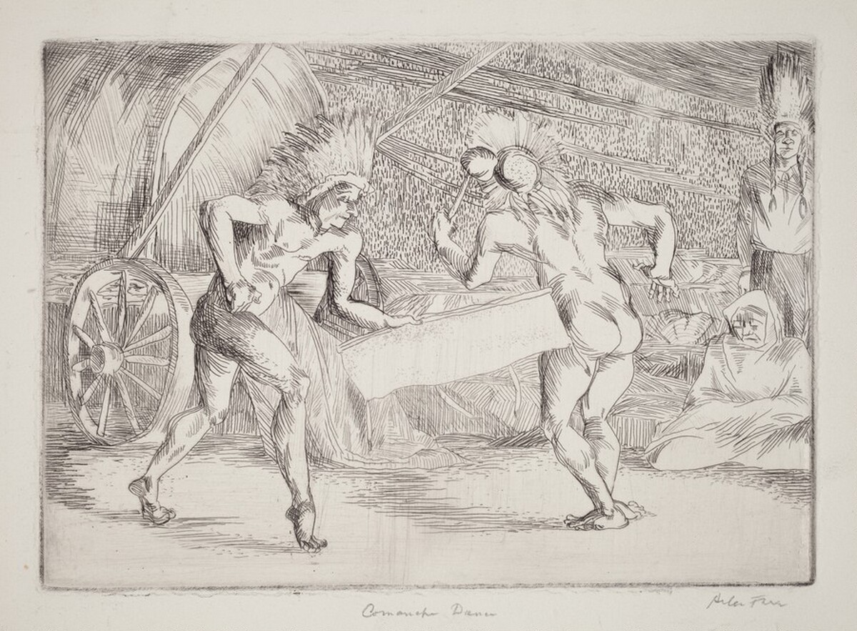 Comanche Dance by Helen Farr Sloan
