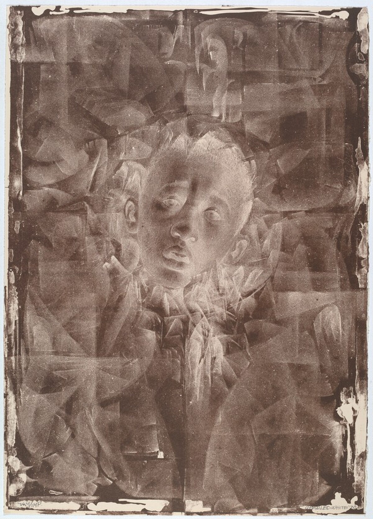 Wanted Poster Series #11a by Charles White
