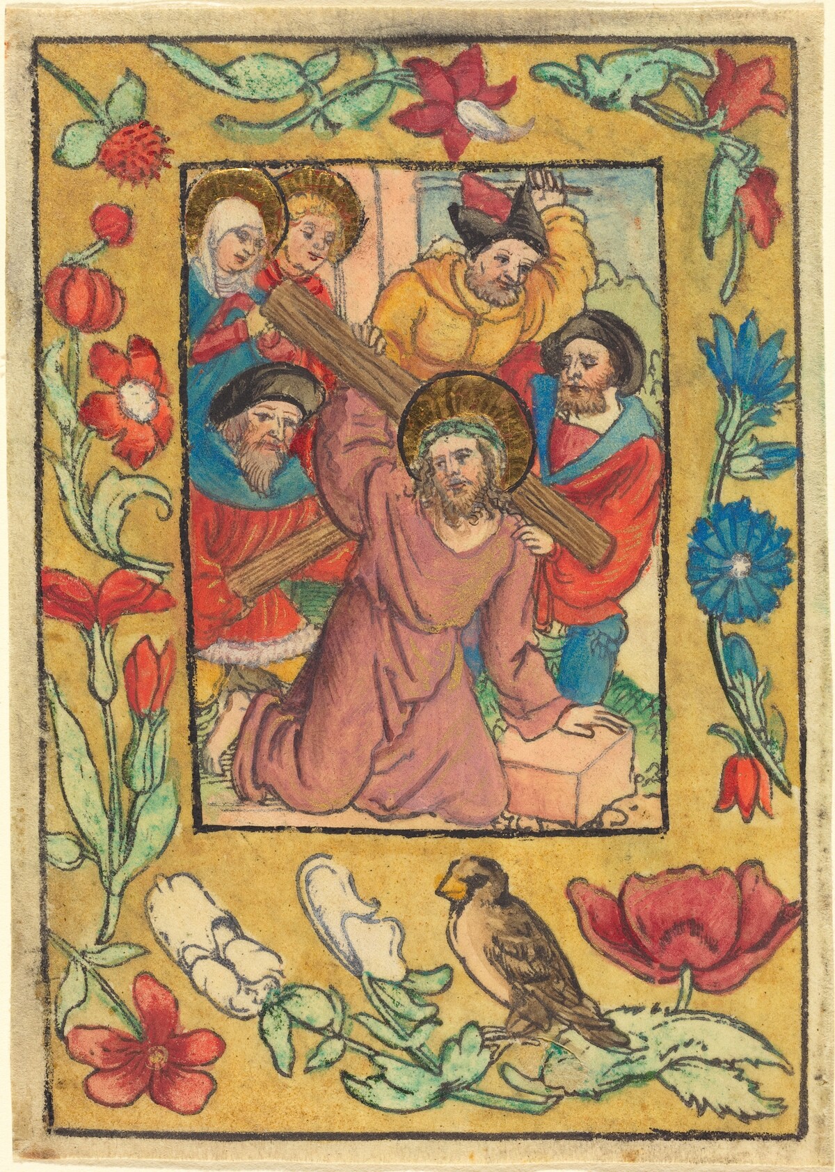 Christ Bearing the Cross by German 15th Century