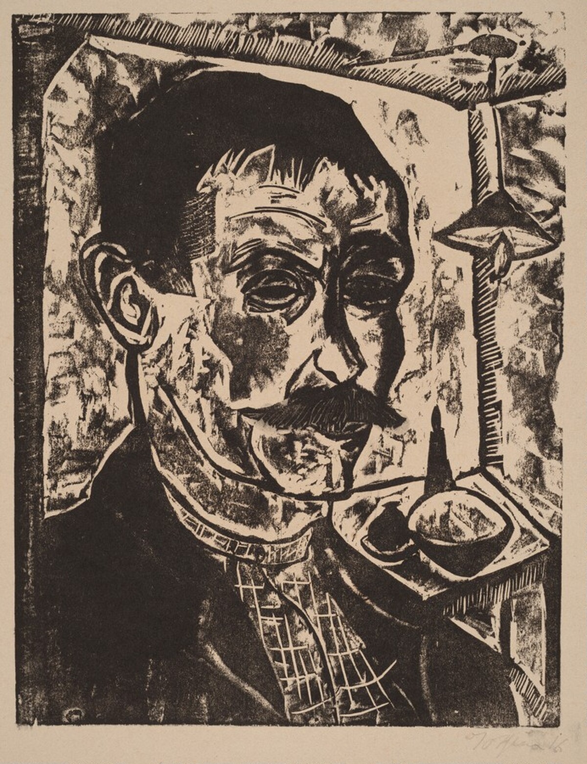 Portrait of a Man by Werner Gothein