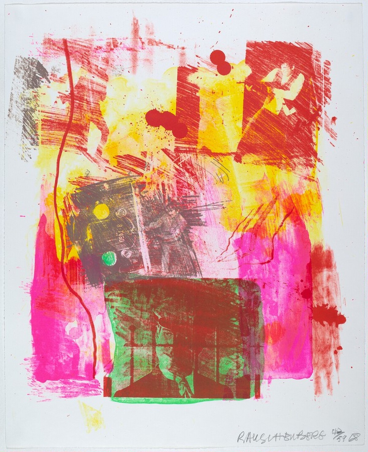 Storyline II by Robert Rauschenberg