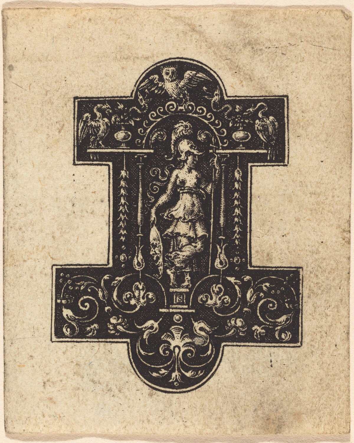 Minerva Standing by Etienne Delaune