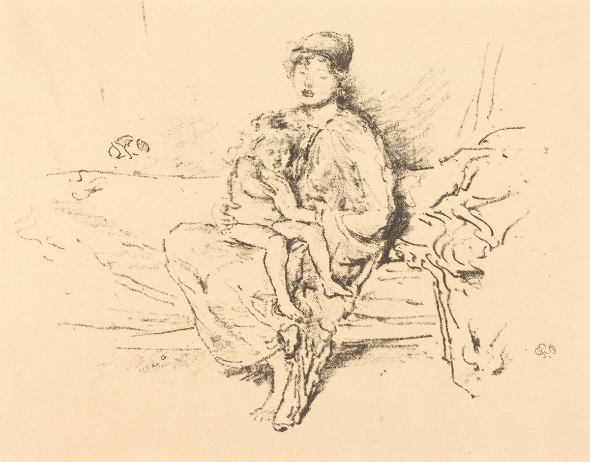 Mother and Child, No. 2 by James McNeill Whistler